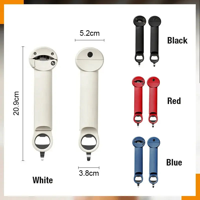 Multifunctional Magnetic Can Opener – Safe and Effortless Opening