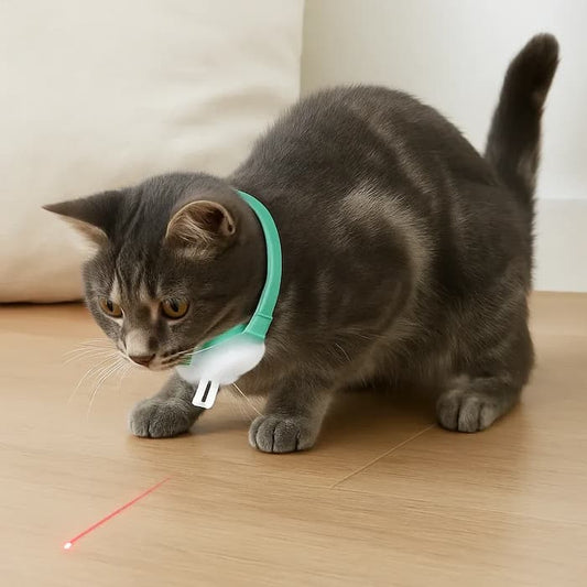 Automatic Laser Play Collar for Cats – Active Even Without Supervision