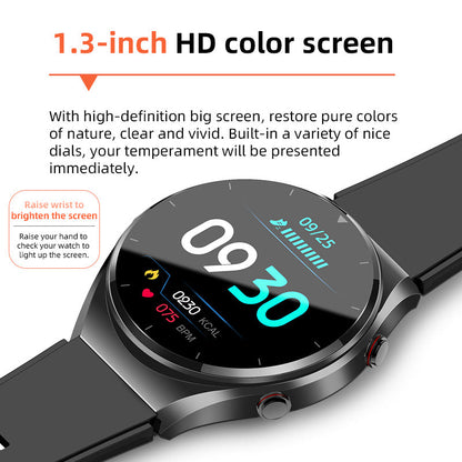 BowLift | One-Click Blood Sugar|Blood Glucose Blood Pressure ECG|ECG HRV Heart Rate Monitor Health Smart Watch