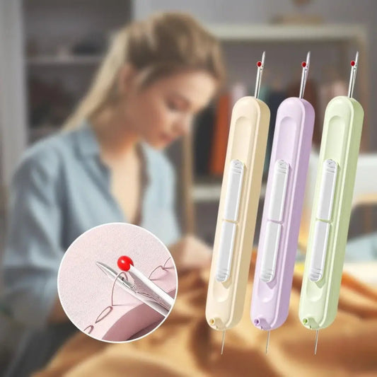 1+1 FREE | 2-in-1 Needle Threader & Seam Ripper – Compact and Practical