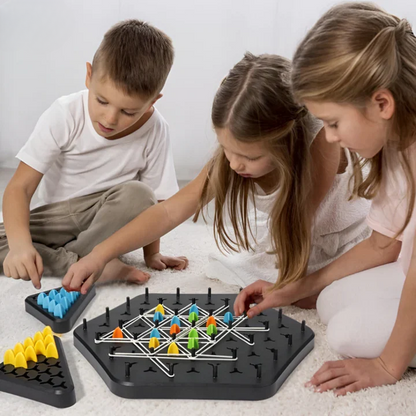 Strategy Triangle Game – Form Triangles, Dominate the Board