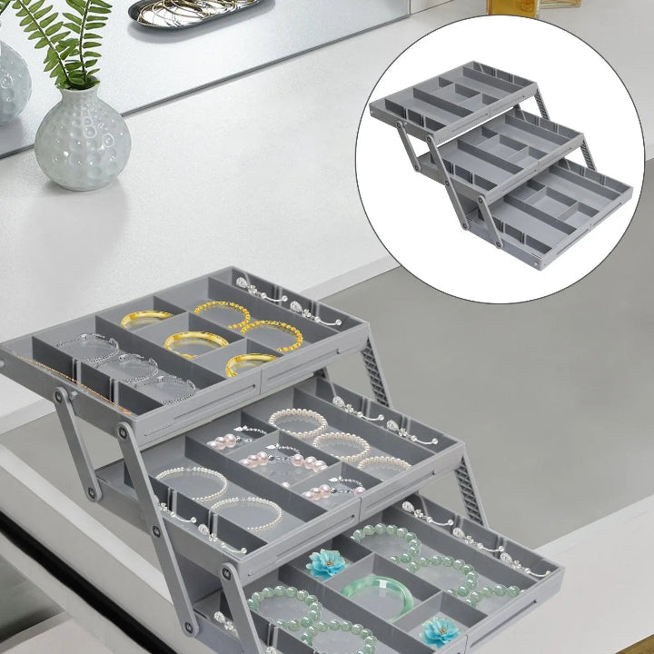 Smart 3-Tier Drawer Organizer – Expandable & Space-Saving for Standard Drawers
