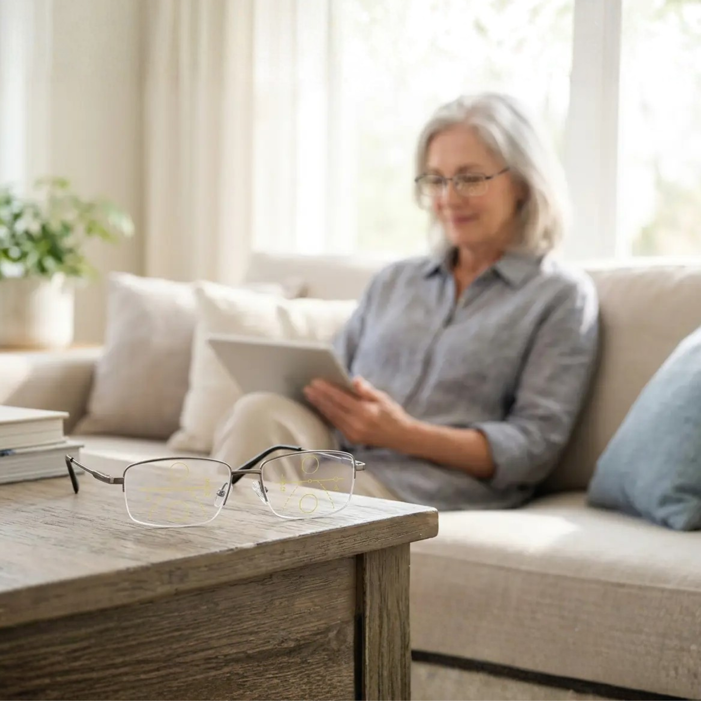 German Intelligent Progressive Glasses for Clear Vision