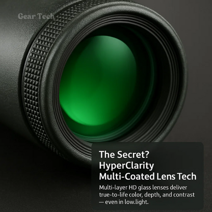 BowLift | Compact  Ultra-Zoom Monocular | HD Lens, Lightweight & Perfect for Hiking, Birdwatching, and Sports Events