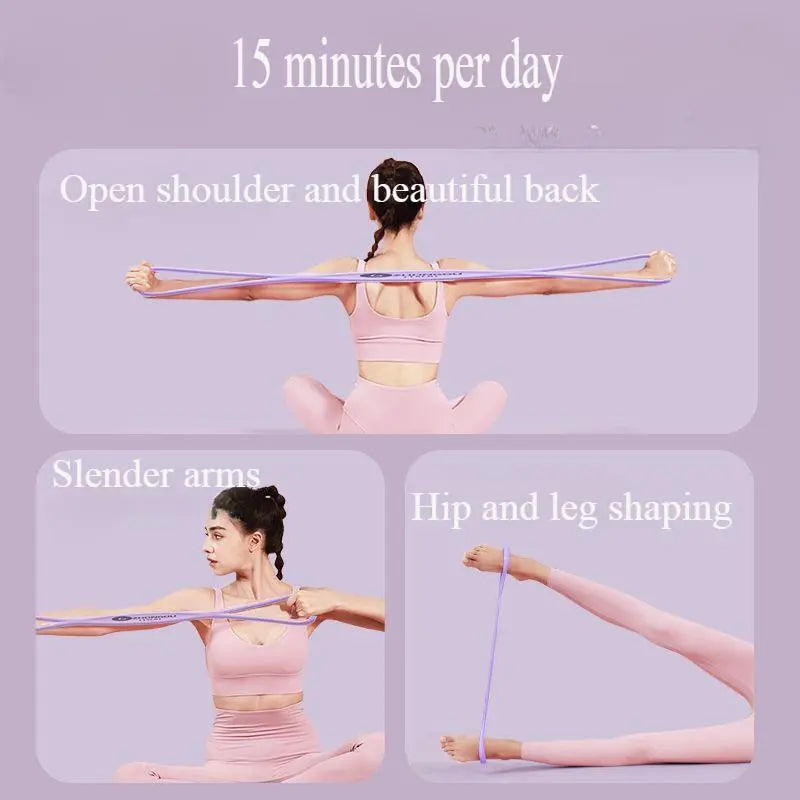 Figure-8 Resistance Band for Posture Correction – for Shoulders & Back