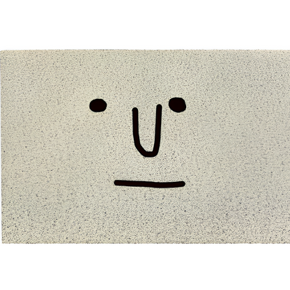 Smiley Doormat – Non-Slip PVC with Quick-Drying Surface