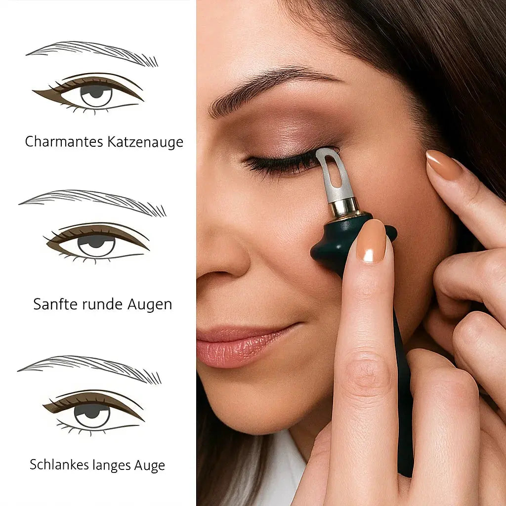 Eyeliner Set with Ergonomic Applicator & Waterproof Gel