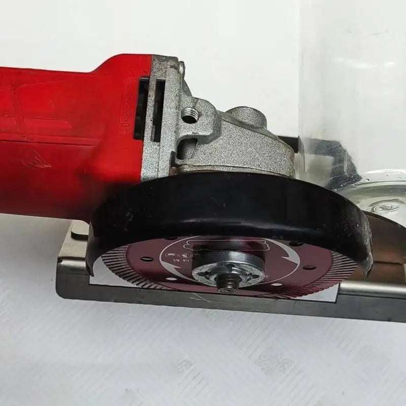 Angle Grinder Holder for Tiles — 45° Bevel Cuts Without Vibration