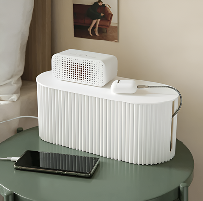 Cable Box with Lid – A Neat Charging Station for Your Home