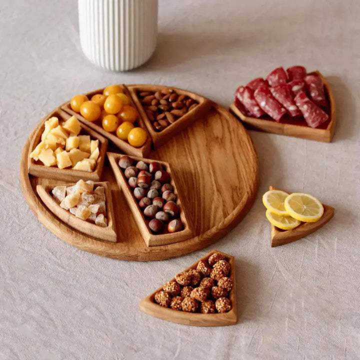 Wooden Serving Tray for Relaxing Moments of Indulgence