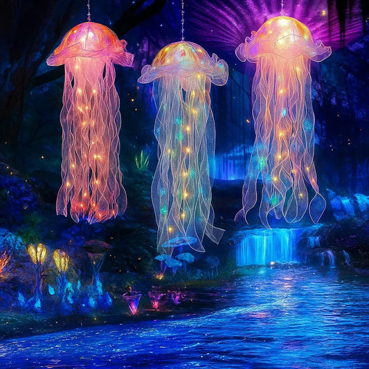 Glowing Jellyfish Decorative Lamp for a Cozy Atmosphere