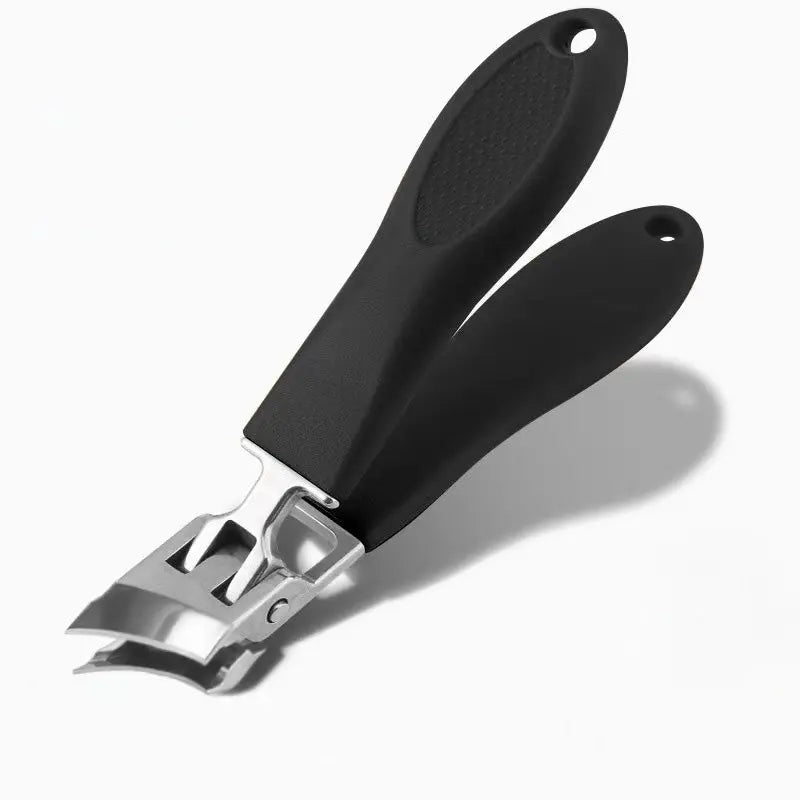 Nail Clippers with a Wide Handle & Splash Guard – For Thick Nails, No Hassle