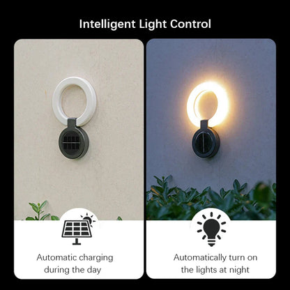 Solar Garden Light with 360° Adjustable Head