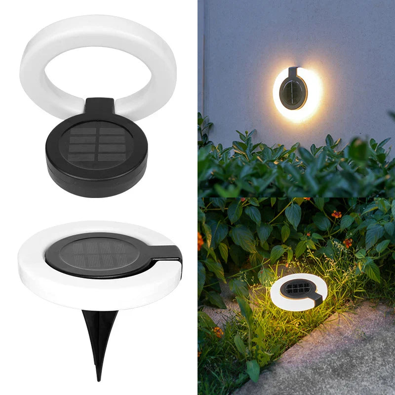 Solar Garden Light with 360° Adjustable Head