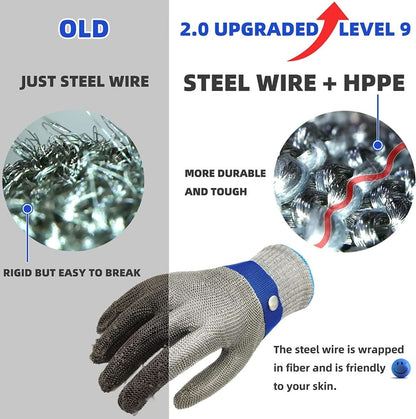 BowLift | Stainless Steel Safety Gloves with Maximum Cut Resistance