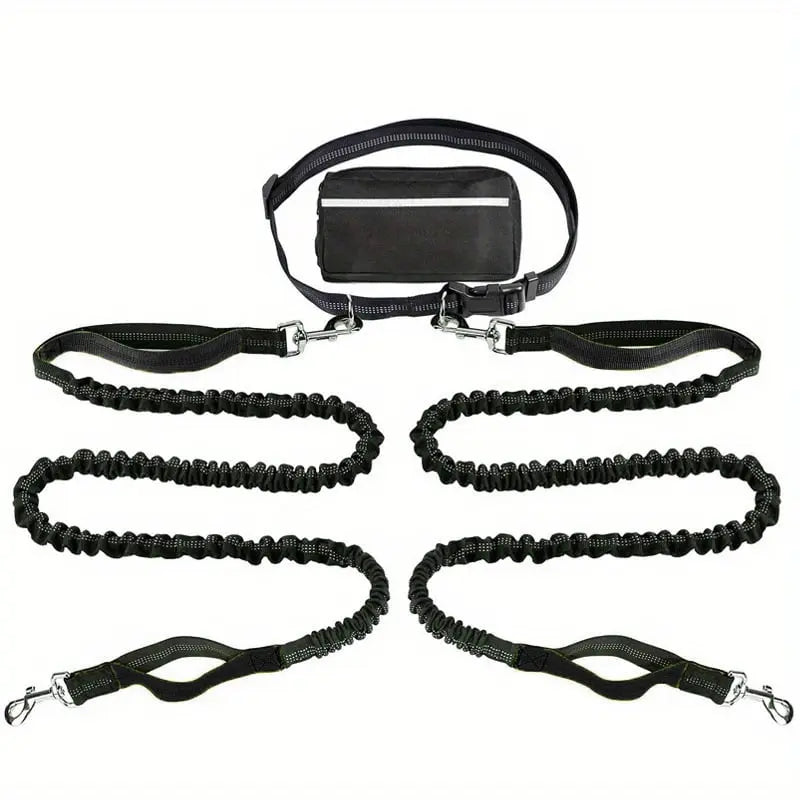 Walk Hands-Free—With a Leash and Bag in One