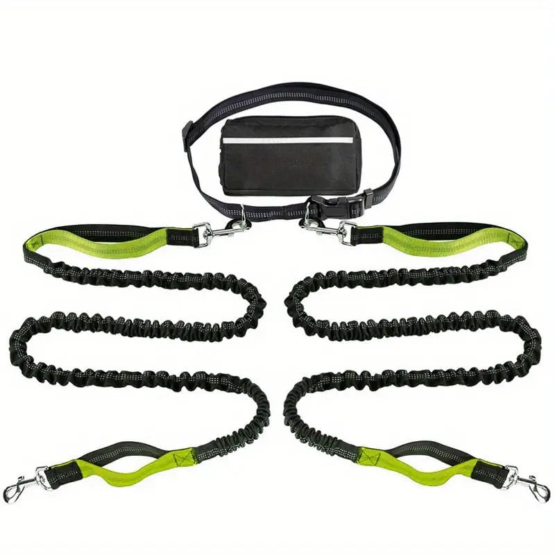 Walk Hands-Free—With a Leash and Bag in One