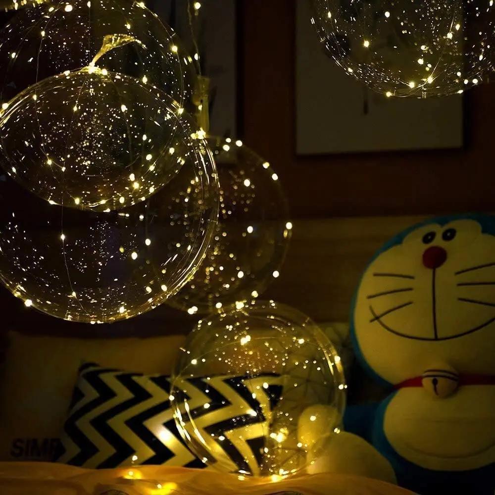 Set of 10 LED Balloons – Warm Lighting for Any Occasion