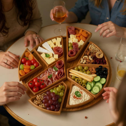 Wooden Serving Tray for Relaxing Moments of Indulgence