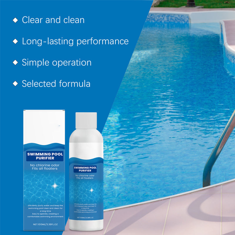 Chlorine-Free Pool Cleaning Solution, 100 ml